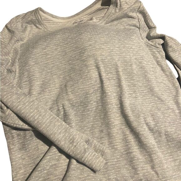 Jasmine and Ginger size XL top king sleeved super soft polka dot silver thread - Picture 2 of 2